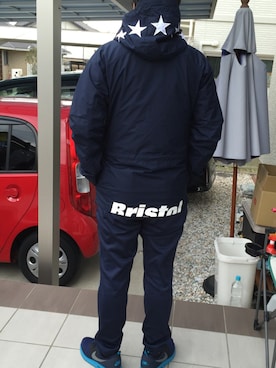 「uniform experiment」｜「アイテム（マウンテンパーカー）」を使った、ひろぴーさん（メンズ・175cm）の冬コーディネート