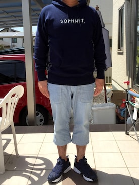 「クロップドパンツ」｜ひろぴーさん（メンズ・175cm）の春コーディネート