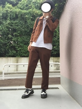 「SHIPS JET BLUE（シップスジェットブルー）のアイテム（アクセサリー）」を使った、トムさん（メンズ・175cm）の秋コーディネート