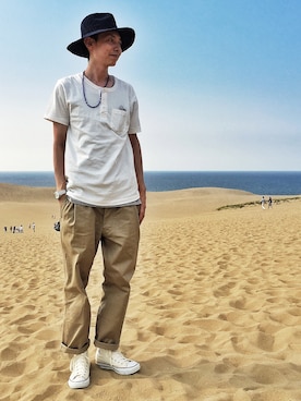 「夏休み」｜ヒロさん（メンズ・182cm）の夏コーディネート