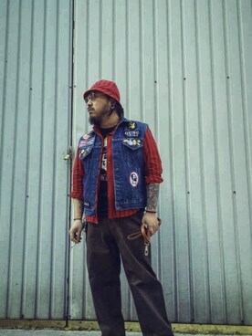 GUNC翟松さんのコーディネート