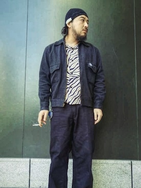 GUNC翟松さんのコーディネート