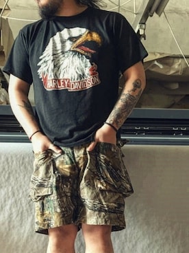 GUNC翟松さんのコーディネート