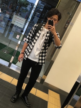 あつやさん（メンズ・173cm）の夏コーディネート