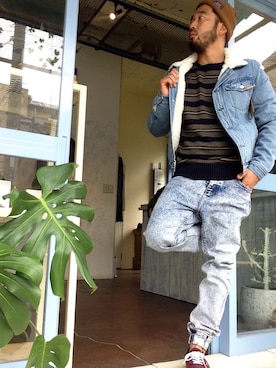 「Afends(アフェンズ)のアイテム(ジャケット/アウター)」を使った、yuichiroさん(メンズ・170cm)の秋コーディネート