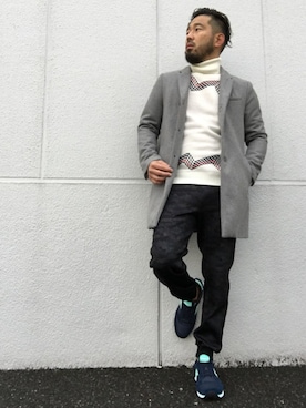 「LiSS（リス）のアイテム（ジャケット/アウター）」を使った、yuichiroさん（メンズ・170cm）の秋コーディネート