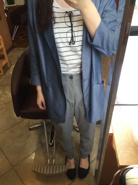 ♡まーさん◡̈*⑅♡さん(レディース・155cm)の夏コーディネート