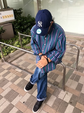 「oversize」｜KEN8さん（メンズ・164cm）の夏コーディネート