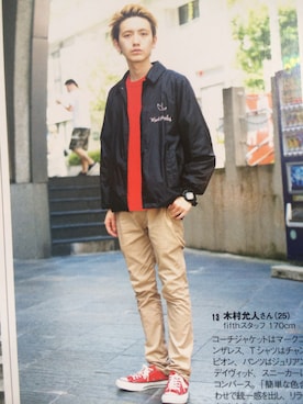 木村允人さんのコーディネート