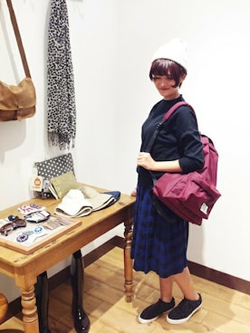 藤井さん（レディース・160cm）の秋コーディネート