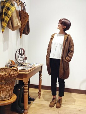 藤井さん（レディース・160cm）の秋コーディネート