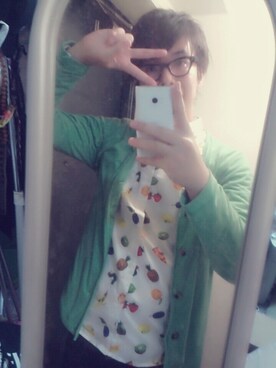 「theo（テオ）のアイテム」を使った、かいさん（メンズ・175cm）の秋コーディネート