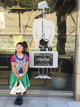 「BOOFOOWOO」｜YUNAchocoさん（キッズ・120cm）の夏コーディネート