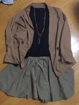 つるりんさん（レディース・158cm）の秋コーディネート
