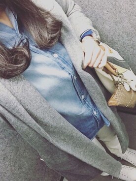 「JET（ジェット）のアイテム（ジャケット/アウター）」を使った、みみこさん（レディース・158cm）の春コーディネート