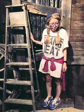 nyaahoさん（レディース・153cm）の夏コーディネート