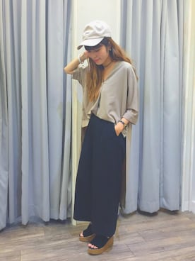 nyaahoさん（レディース・153cm）の夏コーディネート