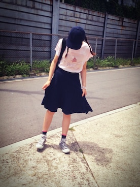 「RED Profile（レッドプロフィール）のアイテム」を使った、redprofile_fumikaさん（レディース・160cm）の春コーディネート