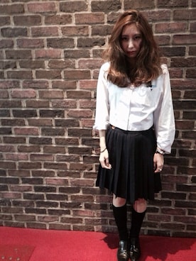 「ハロウィン」｜「アイテム（ファンデーション）」を使った、ucoさん（レディース・165cm）の秋コーディネート
