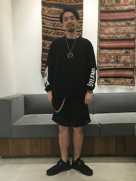 「ららぽーと富士見」｜Daisuke Kuoriさん（メンズ・180cm）の夏コーディネート