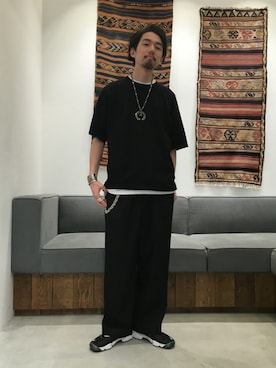 「ららぽーと富士見」｜Daisuke Kuoriさん（メンズ・180cm）の夏コーディネート