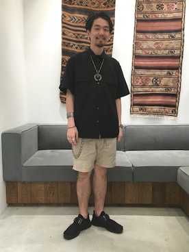 「ららぽーと富士見」｜Daisuke Kuoriさん（メンズ・180cm）の夏コーディネート