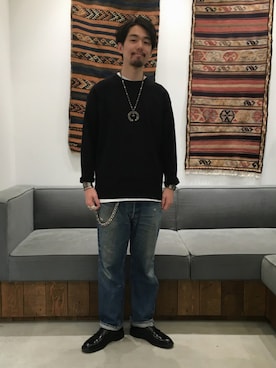「ららぽーと富士見」｜Daisuke Kuoriさん（メンズ・180cm）の夏コーディネート