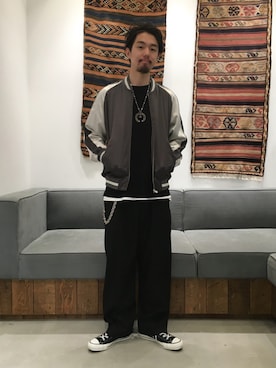 「ららぽーと富士見」｜Daisuke Kuoriさん（メンズ・180cm）の夏コーディネート