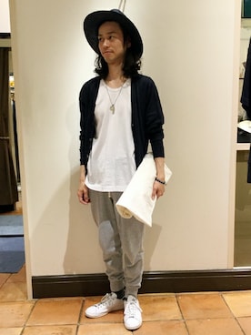 「sorbatti」｜ivory court船橋店スタッフさん（メンズ・166cm）の夏コーディネート