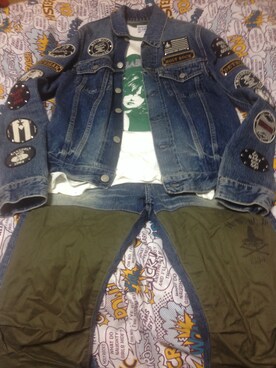 名和 賢悟さん（メンズ・160cm）の秋コーディネート