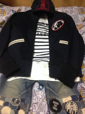 「HYSTERIC GLAMOUR（ヒステリックグラマー）のアイテム（メッセンジャーバッグ）」を使った、名和 賢悟さん（メンズ・160cm）の冬コーディネート