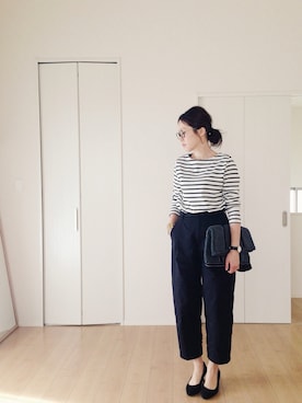 「20/80（テゥエンティーエイティー）のアイテム」を使った、himarisoさん（レディース・164cm）の冬コーディネート