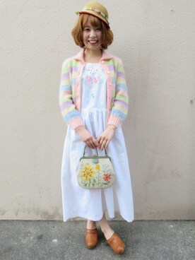 「大人ヤンチャガラ祭り」｜AiLeen by GROGGROGさん（レディース・165cm）の冬コーディネート