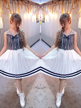 「sailor」｜Reika玲華さん（レディース・163cm）の秋コーディネート