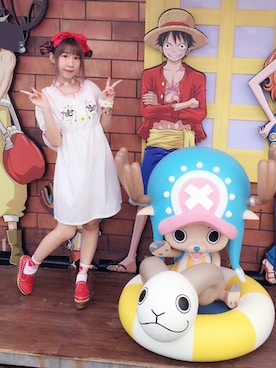 Reika玲華さん（レディース・163cm）の夏コーディネート
