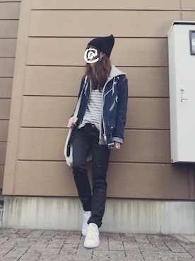 Atsukoさん（レディース・152cm）の冬コーディネート