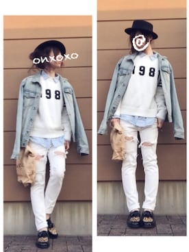 Atsukoさん（レディース・152cm）の春コーディネート