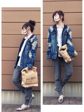 Atsukoさん（レディース・152cm）の春コーディネート