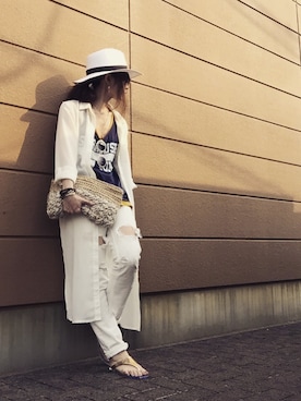 Atsukoさん（レディース・152cm）の春コーディネート