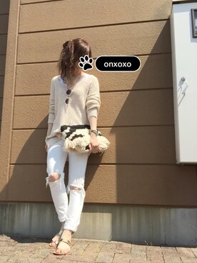 Atsukoさん（レディース・152cm）の春コーディネート