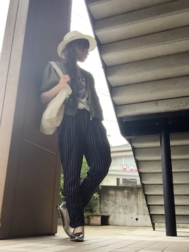 Atsukoさん（レディース・152cm）の夏コーディネート