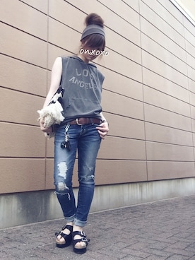 Atsukoさん（レディース・152cm）の夏コーディネート