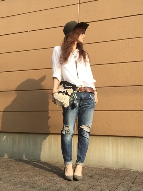 Atsuko Ungridのデニムパンツを使ったコーディネート Wear