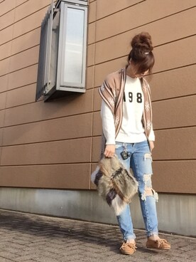 Atsukoさん（レディース・152cm）の秋コーディネート