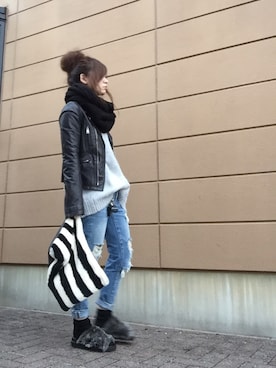 Atsukoさん（レディース・152cm）の秋コーディネート