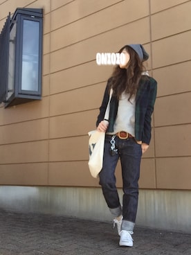 Atsukoさん（レディース・152cm）の冬コーディネート