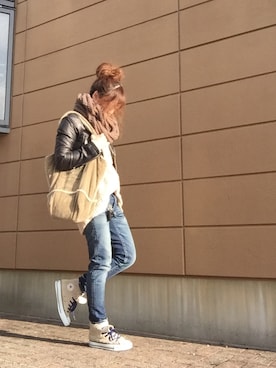 Atsukoさん(レディース・152cm)の冬コーディネート