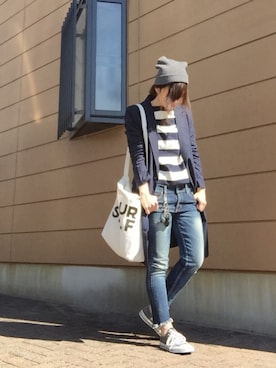 Atsukoさん（レディース・152cm）の春コーディネート