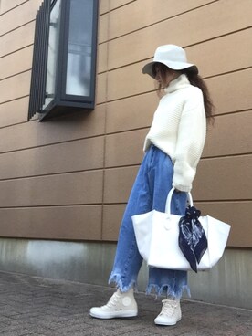 Atsukoさん（レディース・152cm）の春コーディネート