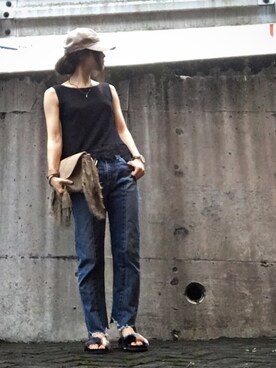 Atsukoさん（レディース・152cm）の夏コーディネート